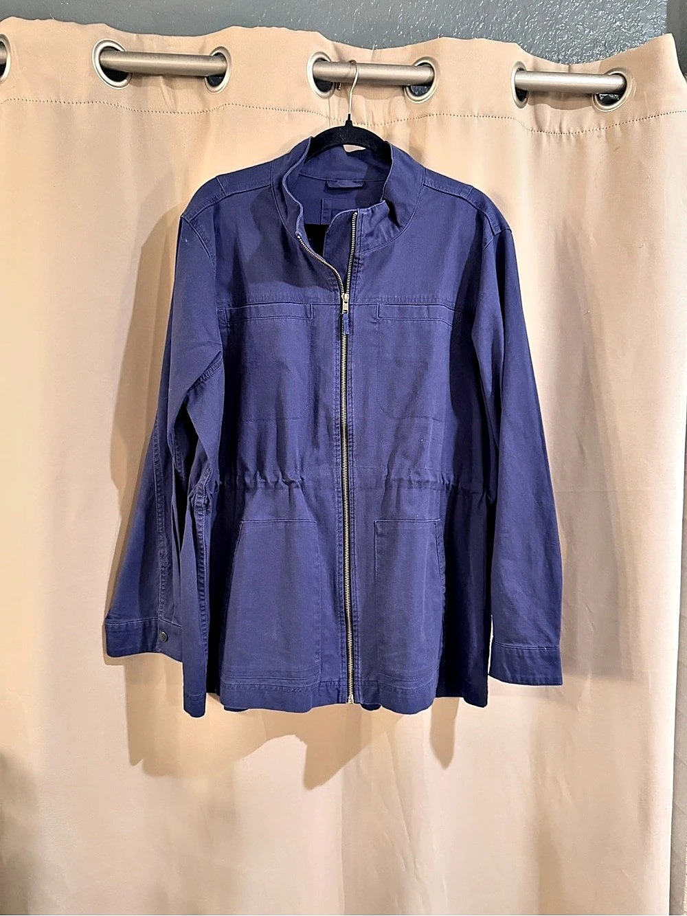 NWT Gap Utility Jacket in Blue XXL